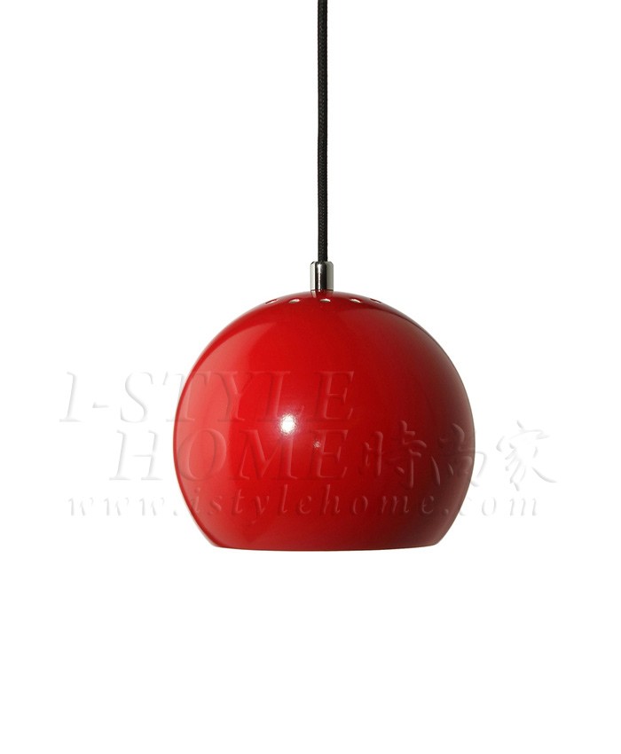Ball red glossy lig100273