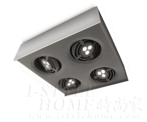 Ledino 57986 aluminium LED Spot light