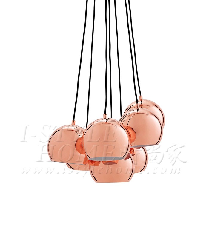 Ball multi copper glossy 18 cm lig100262