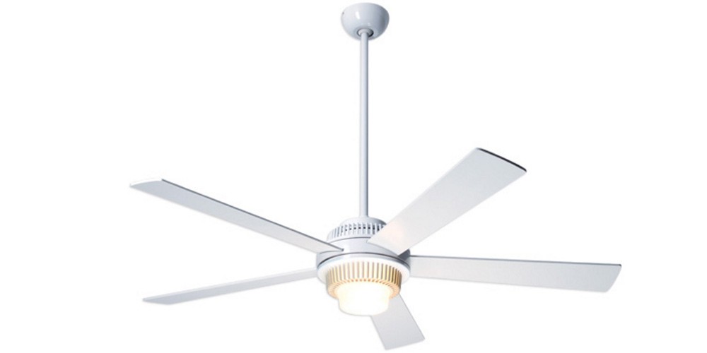 Solus gloss white with light fan100241