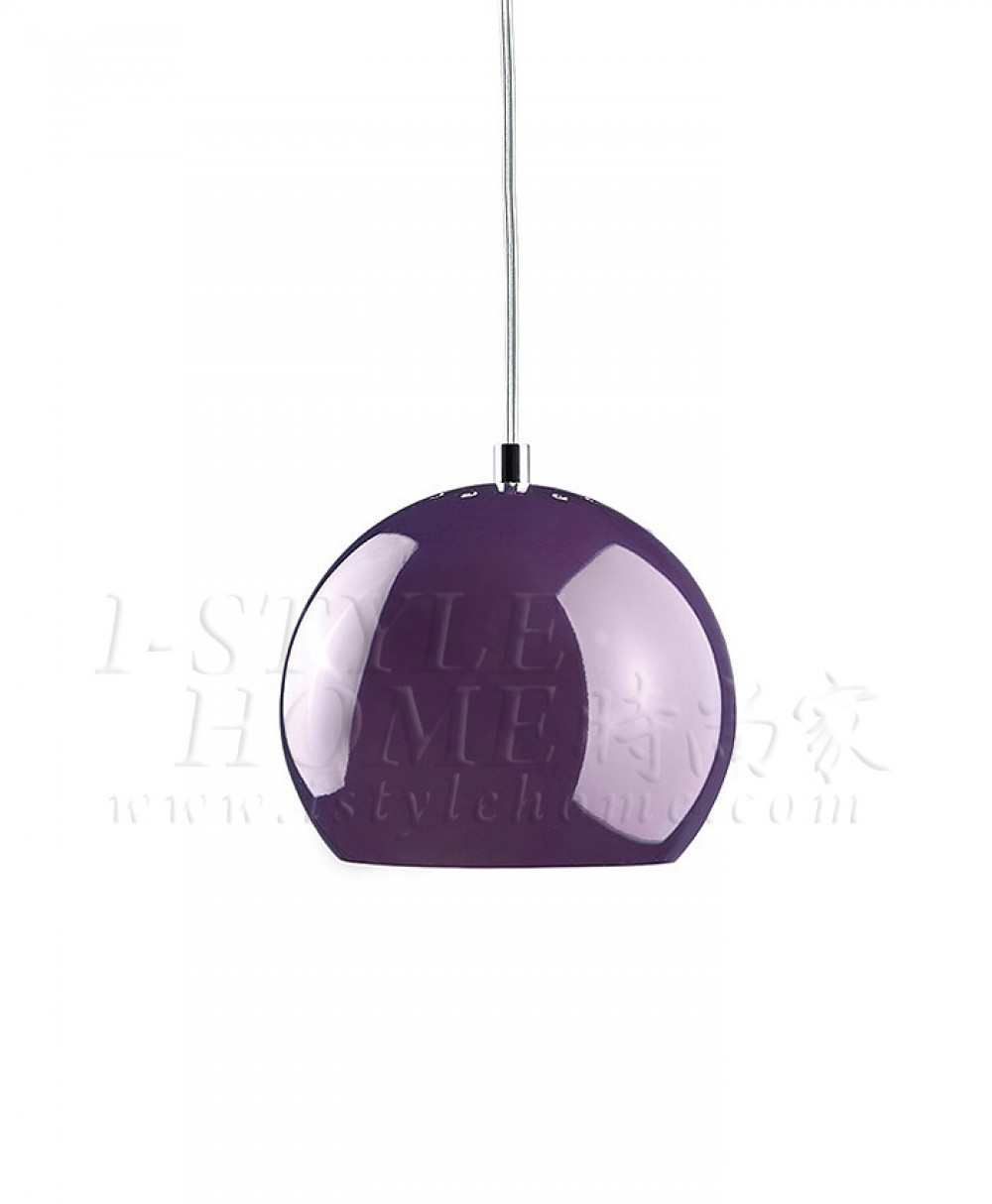 Ball purple glossy lig100266