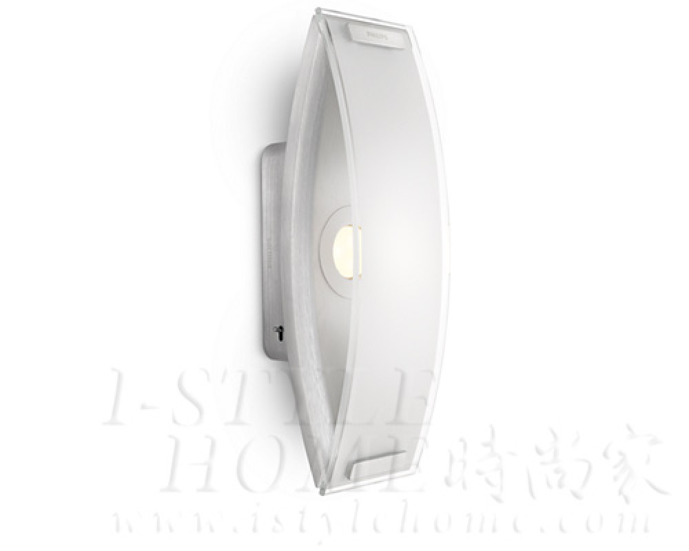 Ledino 37367 27k aluminium LED Wall light